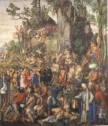 Albrecht Durer The Martyrdom of the ten thousand oil